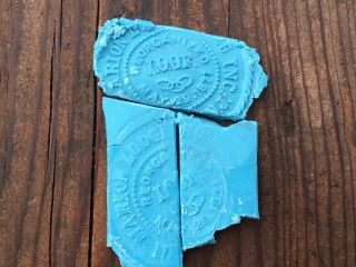 Independent Order Of Odd Fellows Seal Stamp Wax Newark Nj Marion Lodge Antique 2