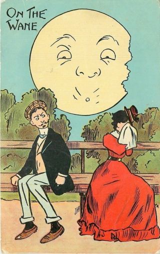 Fantasy Romance On The Wane Lady Weeps Man In Moon Loses His Roundness Zim
