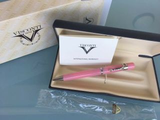 Visconti Ragtime Pink Ball Pen Factory