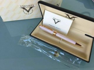 Visconti Venus Ball Pen Pink Marble Boxed Factory