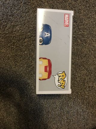 Funko Pop: Captain America Civil War Two Pack: Marvel Collector Corps 6