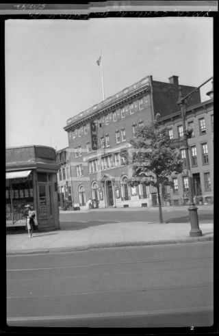 1942 Ymca Carlton Av @ Fulton St Brooklyn York City Nyc Photo Negative U97