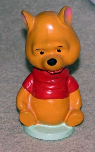 Vintage Walt Disney Winnie The Pooh Bear Bobblehead Nodder