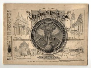 Rare Official View Book Panama Pacific International Expo Construction 1915 Ppie