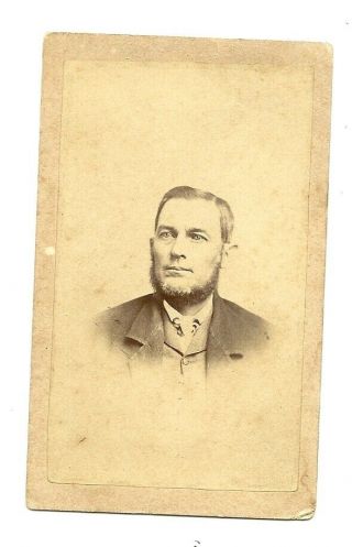 1860s Shepherdstown West Virginia Cdv Taken By T.  L.  Darnell