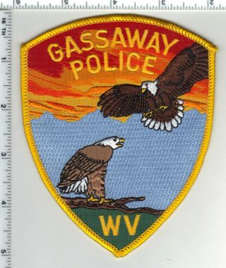 Gassaway Police (west Virginia) 1st Issue Shoulder Patct