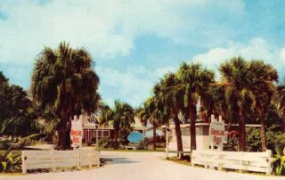 Sanibel Island Florida Hurrican House On Gulf Of Mexico Vintage Pc Za440154