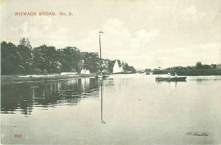 Pc Womack Water Nr Ludham Norfolk Broads Posted 1925