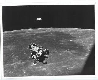 Apollo 11 Eagle Prepares To Reunite With Control Module