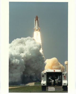 Nasa Photo Space Shuttle Sts - 30 Atlantis Liftoff 5 - 4 - 89