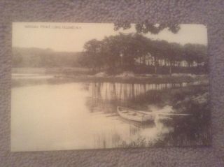 Vintage Postcard Of Nassau Point,  Long Island,  Ny
