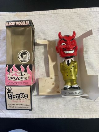 Funko El Diablo De Oro Bobblehead Figure