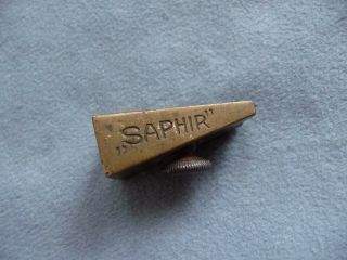Antique German A.  W.  Faber Saphir Pocket Pencil Sharpener Bleistiftspitzer Drgm