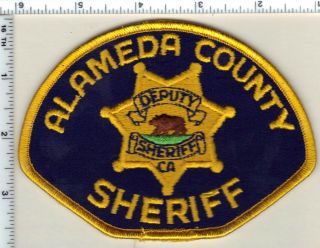 Alameda County Sheriff (california) Shoulder Patch - From 1992