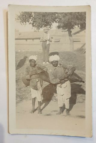 India Vintage Rppc Water Carrier