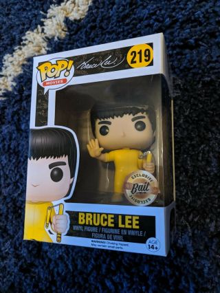 Funko Pop Movies Game Of Death Bruce Lee Yellow Jumpsuit 219 Bait Exclusive