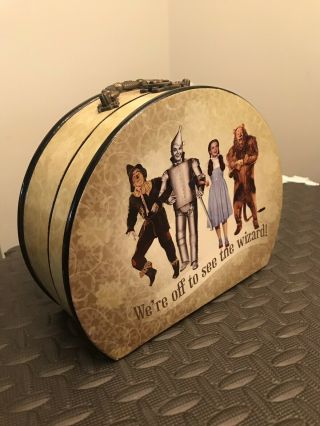Rare Style The Wizard Of Oz Vintage Lunchbox We’re Off To See A,  Briefcase