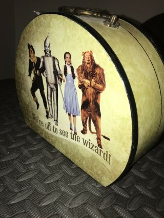 RARE STYLE The Wizard Of Oz VINTAGE Lunchbox We’re Off To See A,  Briefcase 4