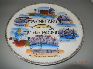 Marineland Of The Pacific Bimbo The Whale Vintage Souvenir Plate