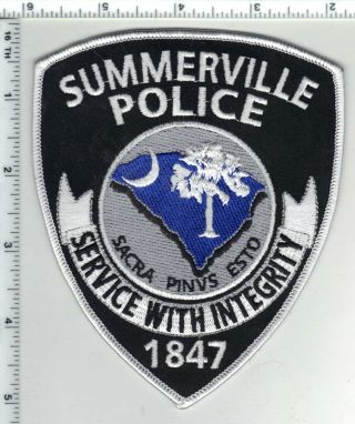 Summerville Police (south Carolina) 2nd Issue Shoulder Patch