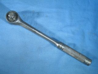 Vintage Britain Ns - 65 Ns65 1/2 " Drive 10 " Long Fine Tooth Ratchet Usa Tool