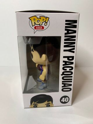 FUNKO POP ASIA TEAM PACQUIAO MANNY PACQUIAO BASKETBALL PLAYER 40 VAULTED WPP 2