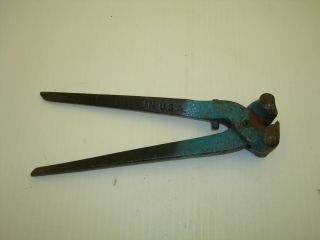Vintage Todd No.  4 Cast Iron Farrier Nippers And Cutters