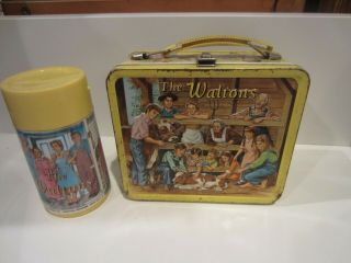 The Waltons 1973 Lunch Box With Thermos