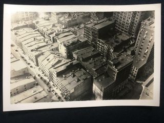 1930 Along Front St From 120 Wall St Manhattan York City Old Nyc Photo U154