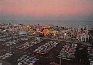 Myrtle Beach South Carolina Boardwalk Amusement Park Vintage Postcard Ja455517
