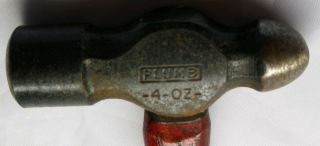 Vintage PLUMB Ball Pein Hammer• 4 Ozs •PLUMB PERMABOND• 3