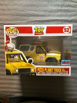 Funko Pop Rides Disney Toy Story Pizza Planet Truck With Buzz Lightyear 52 Nycc
