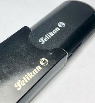 Pelikan K 100 Black And Chrome Ballpoint Pen Writer