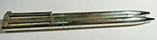 AUTHENTIC TIFFANY & CO COMPANY STERLING SILVER PEN AND PENCIL SET 2