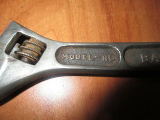 Vintage Barcalo Buffalo Adjustable Crescent Wrench 6 