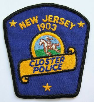 Htf Older Closter Nj Police Patch