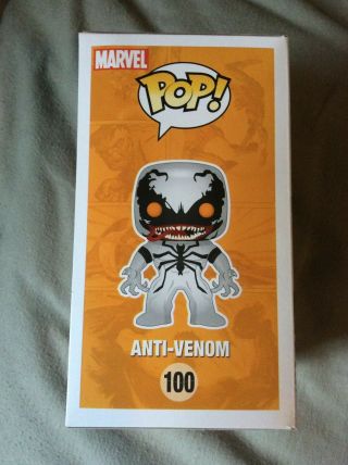 Funko Pop Marvel Anti Venom GITD Box Lunch Exclusive 2