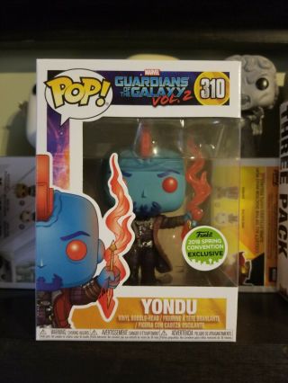 Funko Pop Marvel Guardians Of The Galaxy Vol.  2 Yondu 310 2018 Eccc