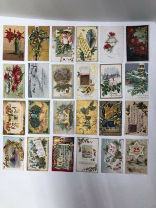 Antique Christmas Postcards Over 100 Years Old $10 For Any 5 Cards