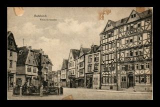 Dr Jim Stamps Weiselers Street Butzbach Germany View Postcard