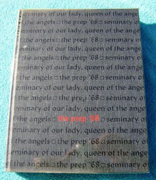 1968 Seminary Of Our Lady Queen Of Angels High School Yearbook San Fernando Ca