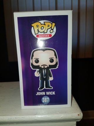 Funko Pop John Wick Chapter 2 387 Movies Keanu Reeves 2