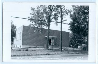 Seventh Day Adventist School,  Gobles,  Michigan,  Photo Postcard; Van Buren County