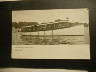 Clear Lake,  Ia. ,  Iowa The Arawanna Clear Lake,  Iowa Boat Post Card