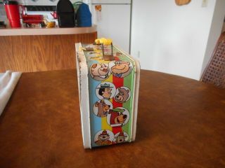 Vintage Metal Funtastic World Of Hanna Barbera Lunchbox & Thermos 4