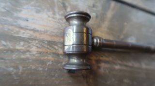 Vintage Brass Hammer 8 oz Jewelers Machinist by Penco 4