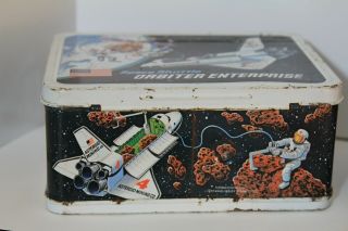 Vintage Space Shuttle Enterprise Metal Lunch Box with Thermos 7