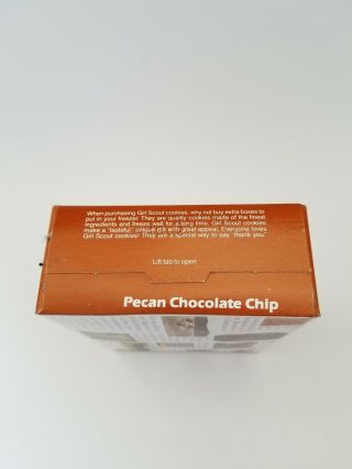 Rare Vintage 1983 Pecan Chocolate Chip Girl Scout Cookies Box 4