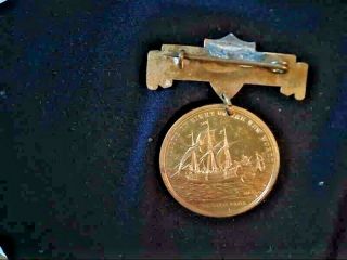1893 Columbian Exposition,  Chicago,  Columbus medal/coin 4