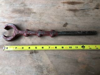 Antique Vintage Railroad Spike Puller Wrench 14” Roadmasters Tool